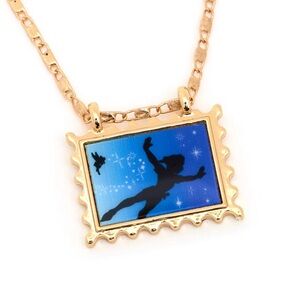 Always Dreaming by Disney Greetings from Neverland, Peter Pan Necklace - NWT